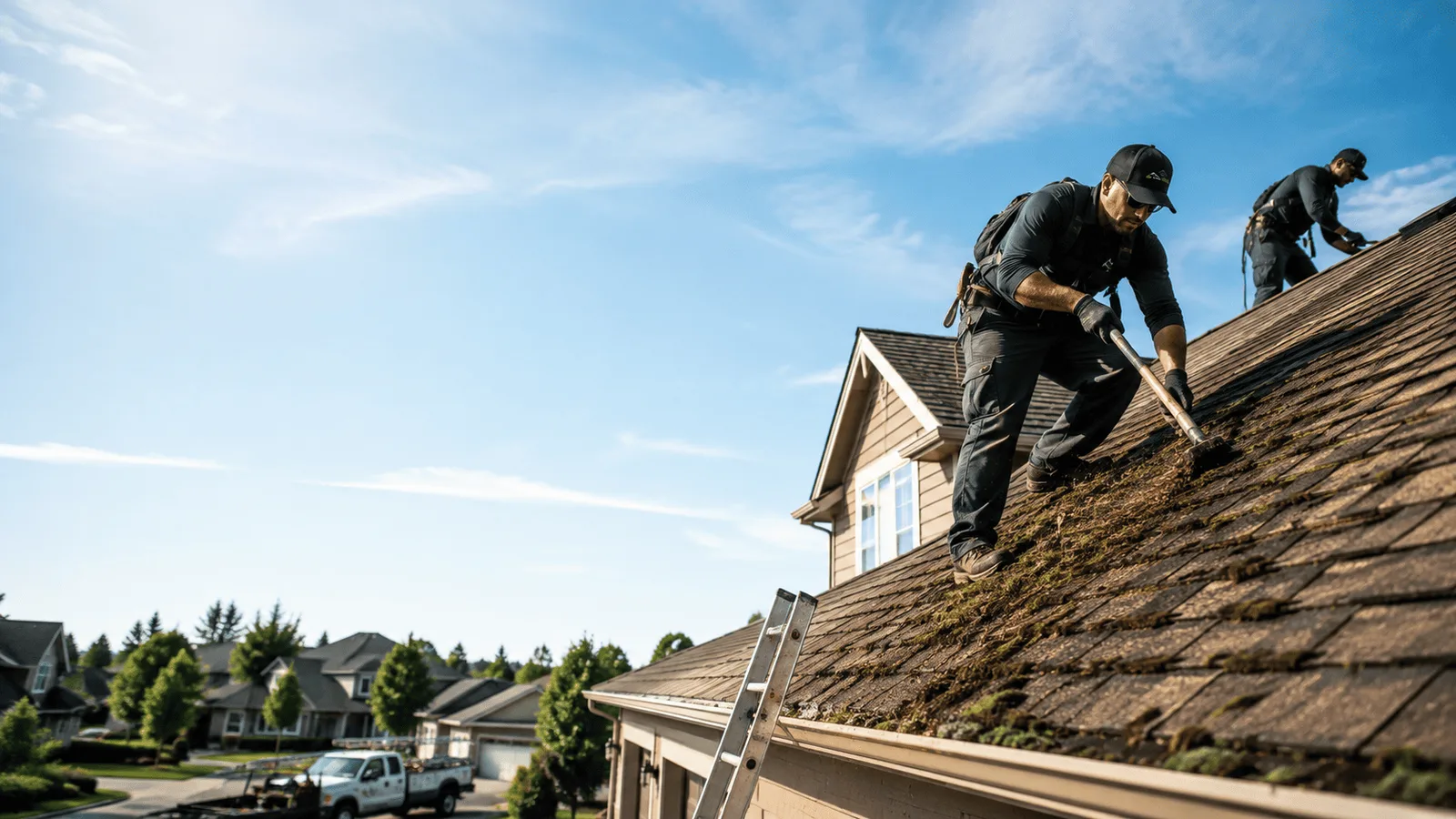 Roof Moss Removal in Garner, KY near me